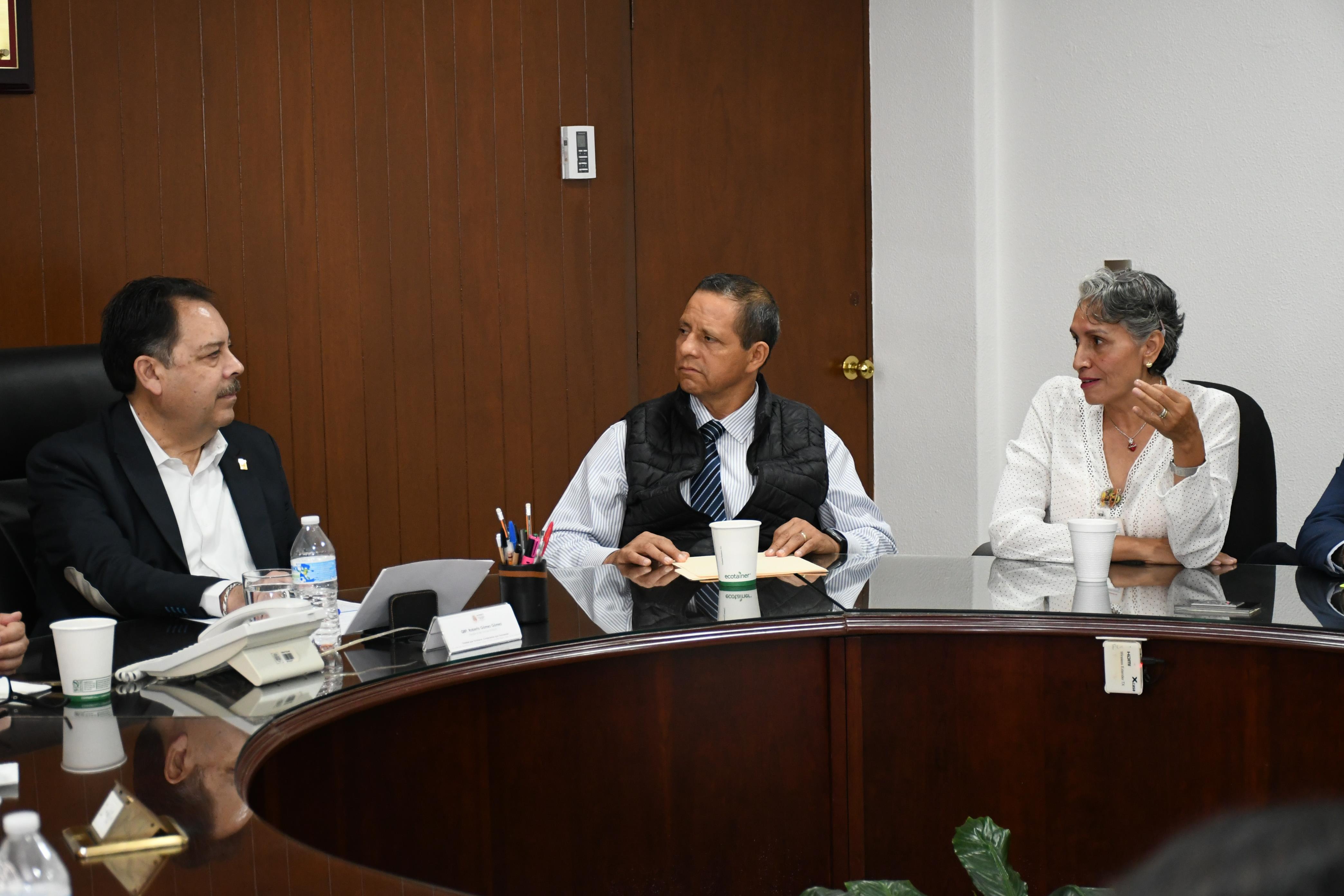 Visita compañeros de la Sección XXIX, San Luis Potosí